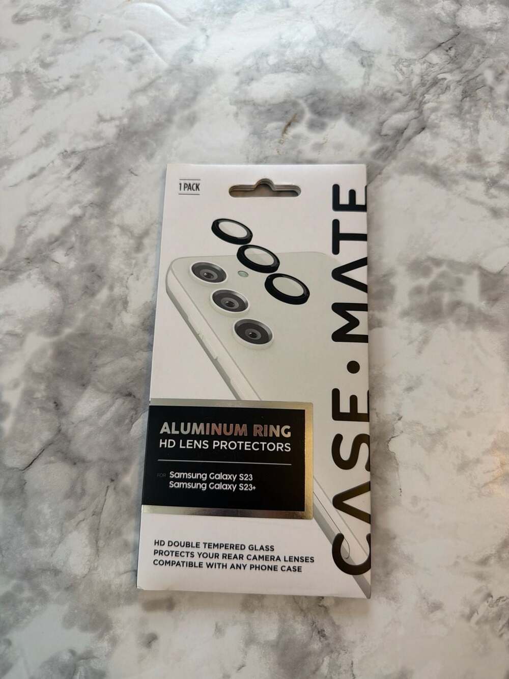 Case-Mate Aluminum Ring HD Camera Lens Protectors for Samsung Galaxy S23 / S23+